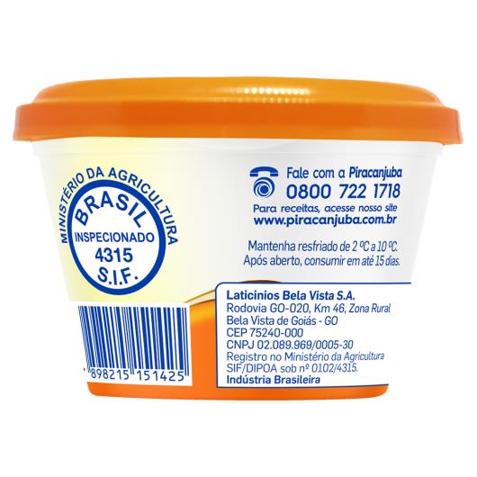 Manteiga com Sal Piracanjuba de Primeira Qualidade Zero Lactose Pote 200g - Imagem em destaque