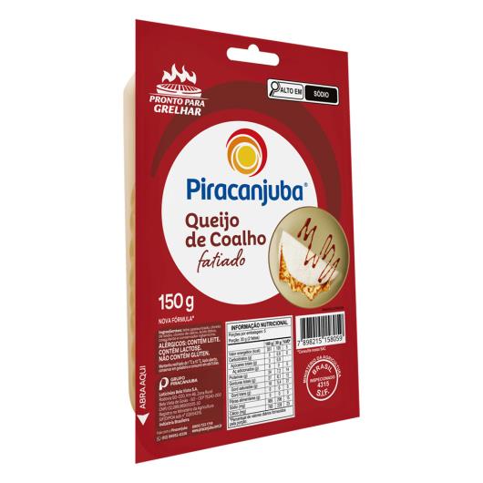 Queijo Coalho Fatiado Piracanjuba 150g - Imagem em destaque