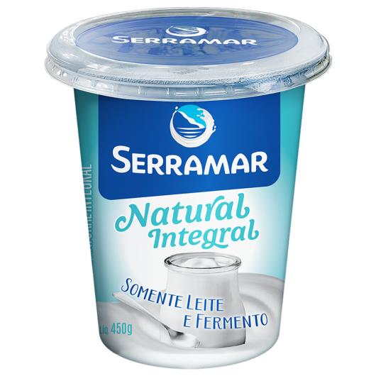 Iogurte Serramar Natural 450g - Imagem em destaque