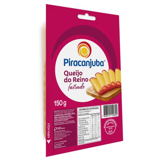 Queijo Reino Piracanjuba Fatiado 150g - Imagem em destaque