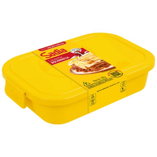 Lasanha Bolonhesa Sadia Pote 350g - Imagem em destaque