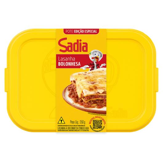 Lasanha Bolonhesa Sadia Pote 350g - Imagem em destaque