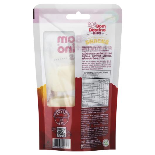 Queijo Mozzarella de Búfala Snack Bom Destino Kids 120g 6 Unidades - Imagem em destaque