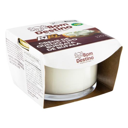 Creme de Queijo Tipo Burrata de Búfala Bom Destino Caixa 120g - Imagem em destaque