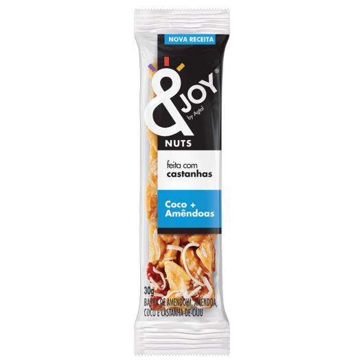 Barra de Cereal &Joy Coco e Amêndoas 30g - Imagem em destaque