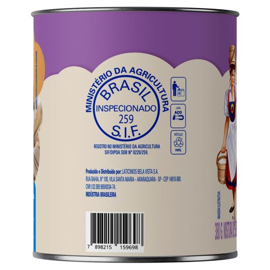 Sobremesa Láctea Moça Doceria Sabor Chocolate Cremoso Lata 380g - Imagem em destaque