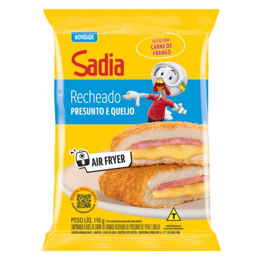 Empanado de Frango Sadia Recheio Presunto e Queijo 110g - Imagem em destaque