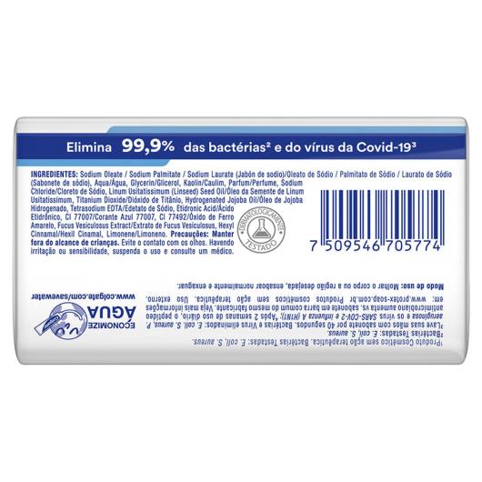 Sabonete em Barra Protex Limpeza Profunda Antibacteriano 125g Tamanho Família - Imagem em destaque