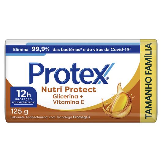 Sabonete Barra Protex Nutri Protect Glicerina + Vitamina E Antibacteriano 125g Tamanho Família - Imagem em destaque