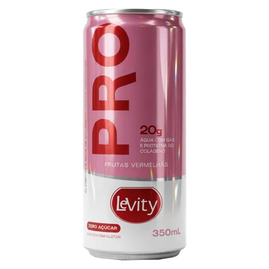 Água com Gás Levity Frutas Vermelhas Lata 350ml - Imagem em destaque