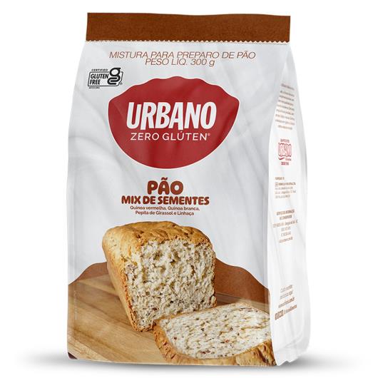 Mistura para Pão Urbano Zero Glúten Mix de Sementes 300g - Imagem em destaque