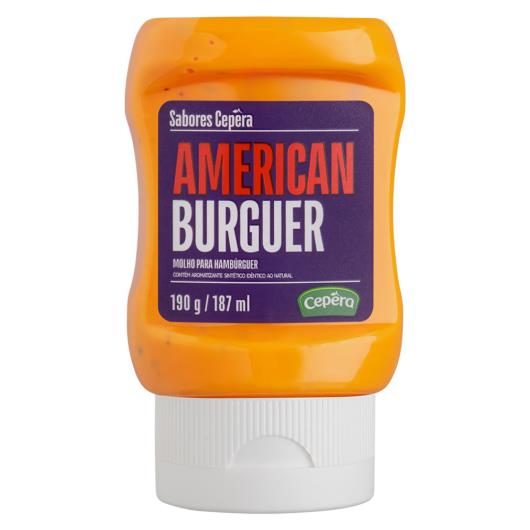 Molho para Hambúrguer Cepêra American Burger Squeeze 190g - Imagem em destaque