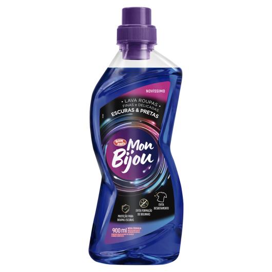 Lava Roupas líquido roupas escuras e pretas Mon Bijou 900ml - Imagem em destaque