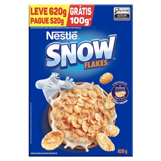 Cereal Matinal Nestlé Snow Flakes Leve Mais Pague Menos - 620g - Imagem em destaque