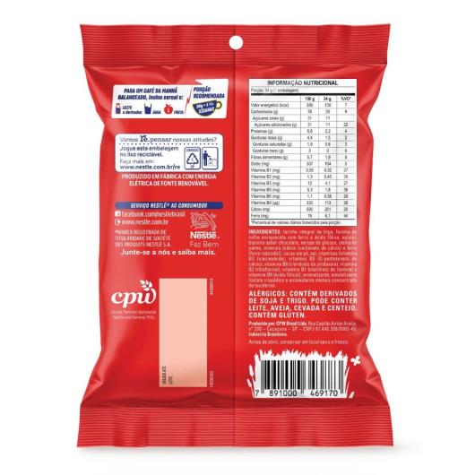 Cereal Matinal Nescau Cookie Pacote 34g - Imagem em destaque