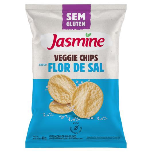 Chips Veggie Jasmine Flor de Sal Pacote 40g - Imagem em destaque
