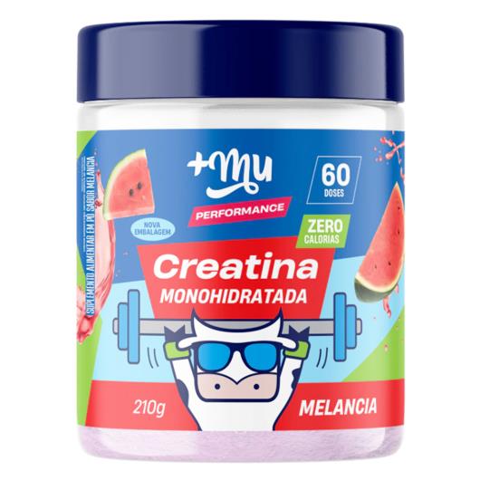 Creatina Mohidratada +Mu Melancia Pote 210g - Imagem em destaque