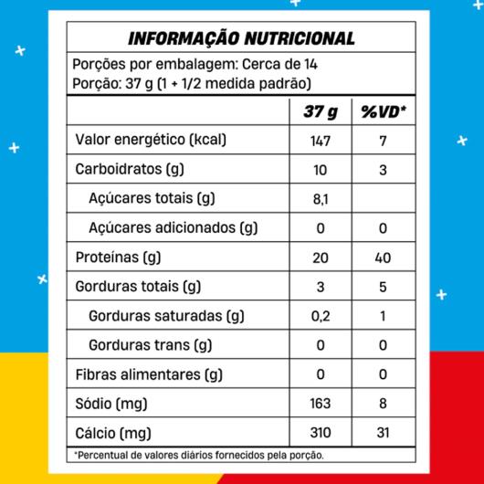 Whey Protein +Mu Paçoquita 18g de Proteínas Pote 450g - Imagem em destaque