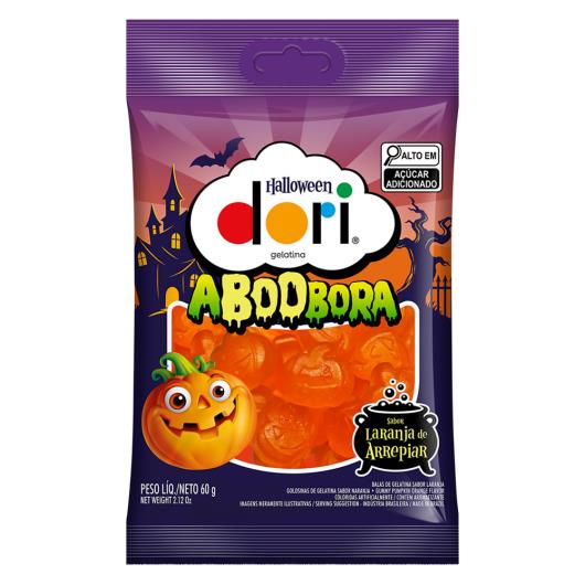 Bala halloween aboobora laranja Dori 60g - Imagem em destaque