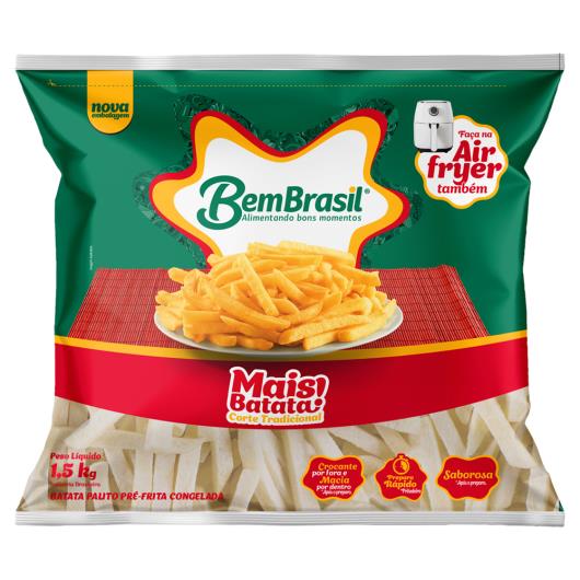 Batata palito Bem Brasil Congelada - 1,5kg - Imagem em destaque
