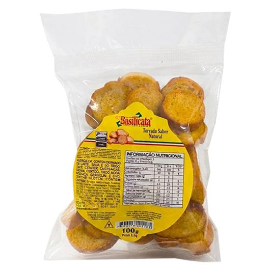 Torrada Basilicata Natural 100g - Imagem em destaque