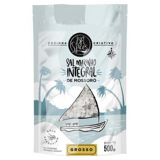 Sal marinho integral grosso BR Spices 500g - Imagem em destaque