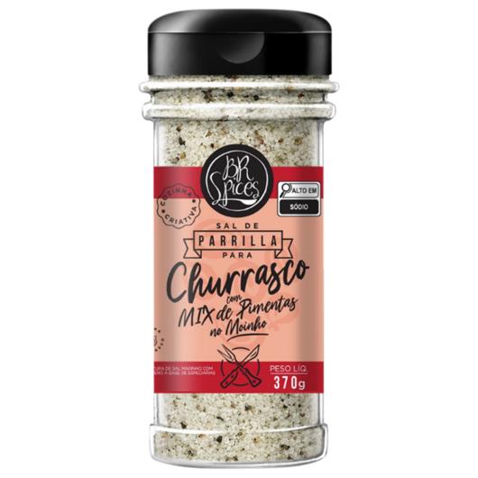 Sal parrilla p/churrasco mix pimenta BR Spices 370g - Imagem em destaque