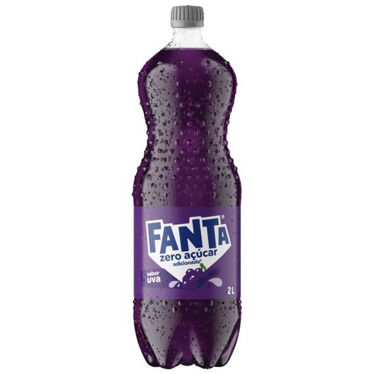 Refrigerante Fanta Uva Zero Açúcar 2l - Imagem em destaque