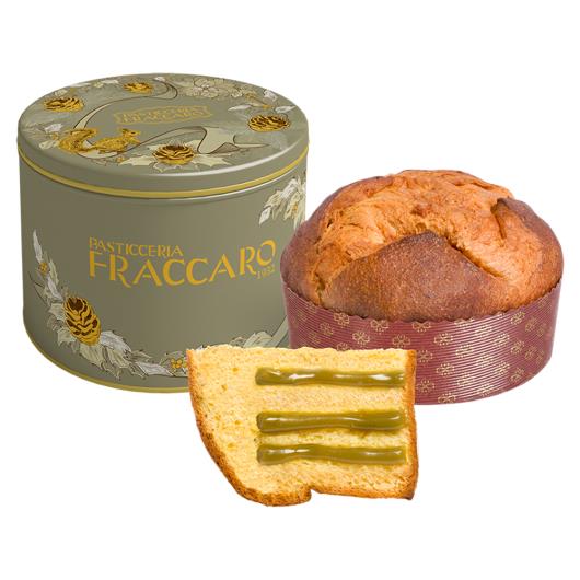 Panettone Fraccaro Pistache com Chocolate 750g - Imagem em destaque