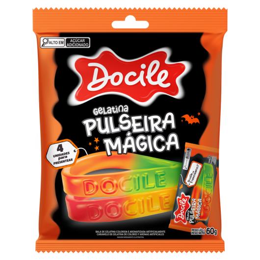Pulseira de Gelatina Docile Pacote 60g 4 Unidades - Imagem em destaque