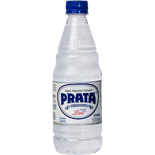 Água mineral Prata Leve sem gás pet 510ml - Imagem em destaque