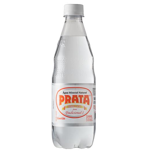 Água Mineral Prata Alcalina com Gás Pet 510ml - Imagem em destaque