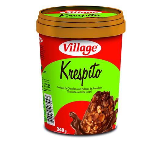 Bombom Village  Krespito pote 240g - Imagem em destaque