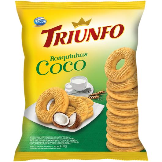 Biscoito rosquinha de coco Triunfo 400g - Imagem em destaque