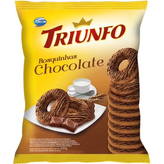 Biscoito rosquinha de chocolate Triunfo 400g - Imagem em destaque