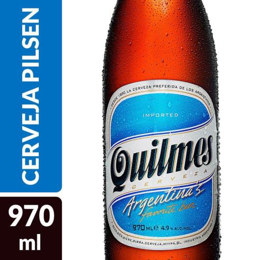 Cerveja Quilmes Pilsen 970ml Garrafa - Imagem em destaque