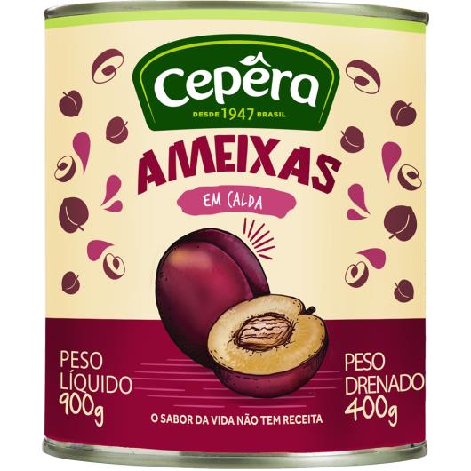 Ameixa em calda integral Cepêra 400g - Imagem em destaque