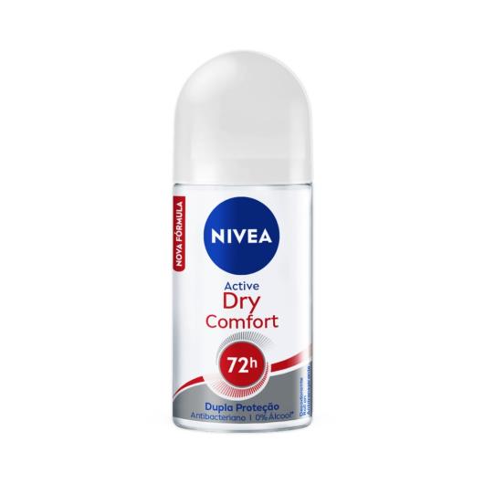 NIVEA Desodorante Antitranspirante Roll On Dry Comfort 50ml - Imagem em destaque