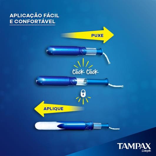 Absorventes Internos Tampax Compak Super 8 Unidades - Imagem em destaque