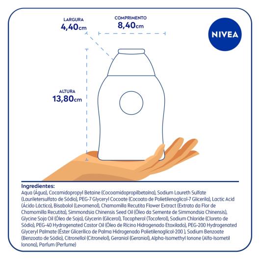 NIVEA Sabonete Líquido Íntimo Natural 250ml - Imagem em destaque