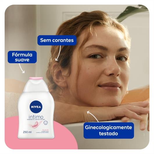 NIVEA Sabonete Líquido Íntimo Suave 250ml - Imagem em destaque