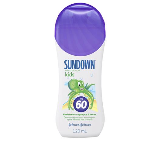 Protetor solar Sundown kids FPS60 120ml - Imagem em destaque