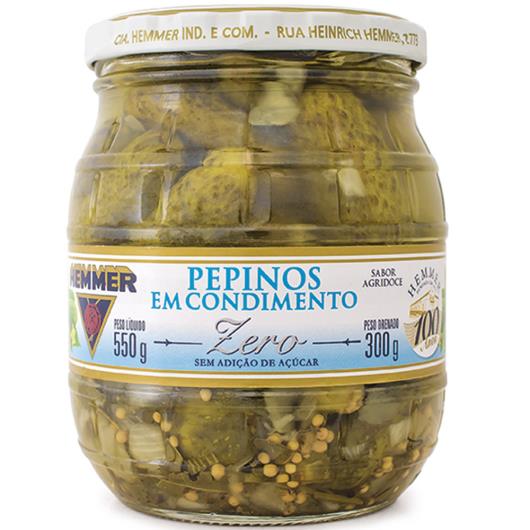 Pepino em conserva zero Hemmer  300g - Imagem em destaque