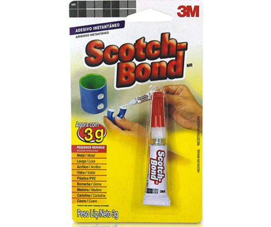 adesivo instantâneo Scotch bond 3g - Imagem em destaque
