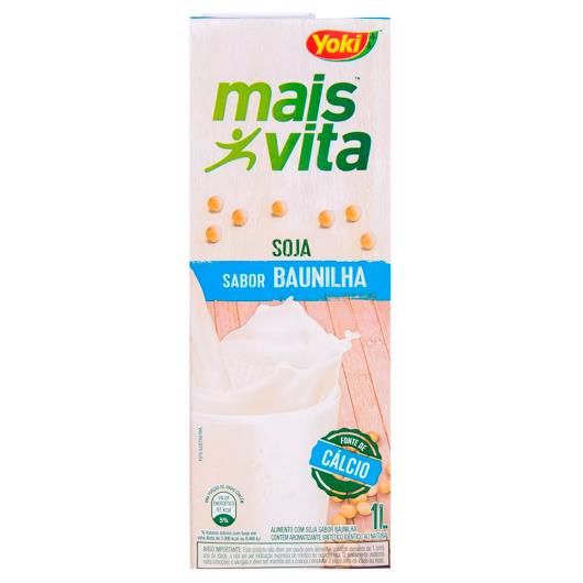 Bebida de Soja Yoki mais Vita sabor Baunilha 1L - Imagem em destaque