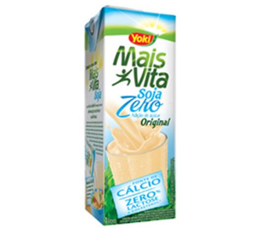 Alimento de soja mais vita sabor zero original Yoki 1 Litro - Imagem em destaque