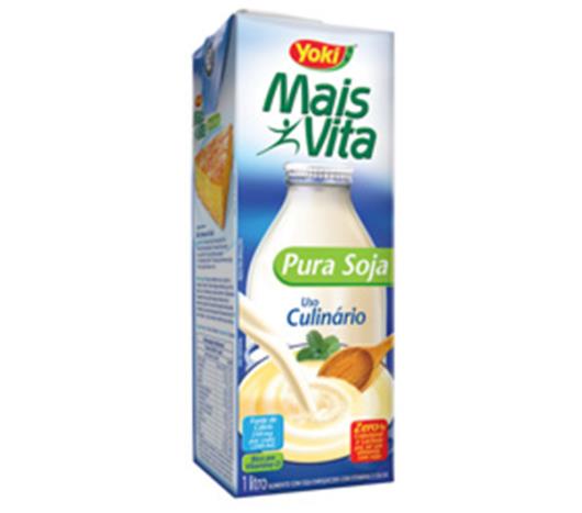 Alimento de soja  Yoki mais vita sabor pura soja 1L - Imagem em destaque