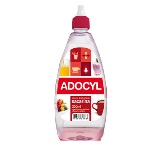 Adoçante Líquido Sacarina Adocyl Frasco 200ml - Imagem em destaque