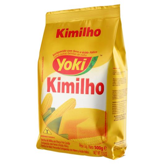 Farinha de Milho Flocos Yoki Kimilho Pacote 500g - Imagem em destaque