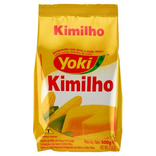 Farinha de Milho Flocos Yoki Kimilho Pacote 500g - Imagem em destaque